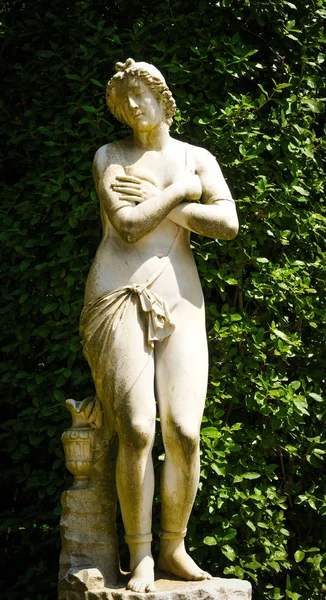 Vecchia statua a Firenze, Italia — Foto Stock