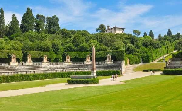 Στους κήπους Boboli, Φλωρεντία, Ιταλία — Φωτογραφία Αρχείου