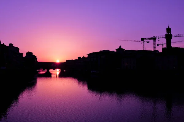 Nascer do sol em Florença — Fotografia de Stock