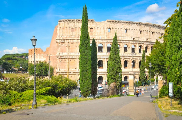 Roma 'da kolezyum, İtalya — Stok fotoğraf