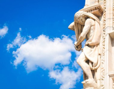 Milano, İtalya 'da eski mimari