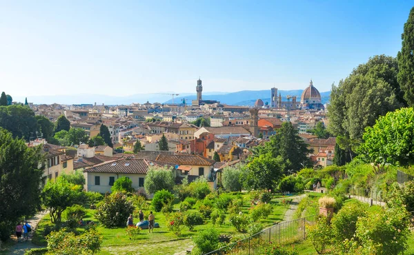 Panorama z florence, Itálie — Stock fotografie
