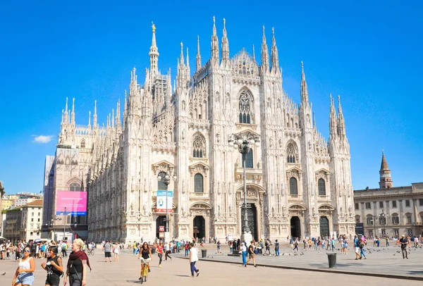 Catedral em Milão, Italia — Fotografia de Stock