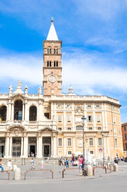 Roma, İtalya 'da turistler