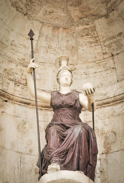 Estátua de Atenas (Marte) em Roma — Fotografia de Stock