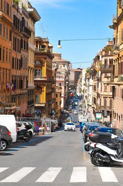 Gatorna i Rom — Stockfoto