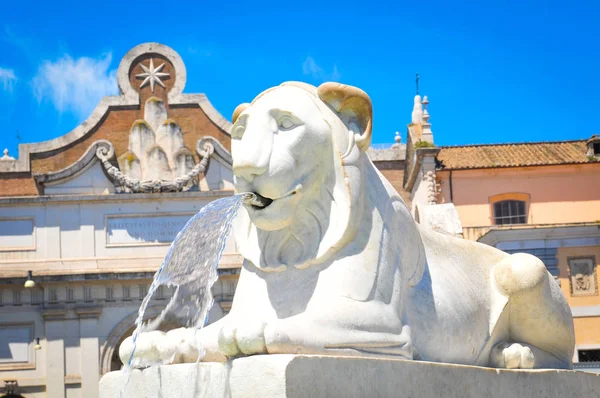 Brunnen in rom, italien — Stockfoto