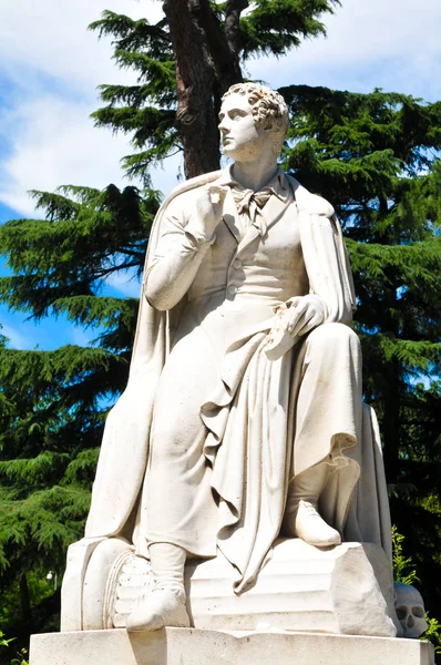 Statua di Byron — Foto Stock