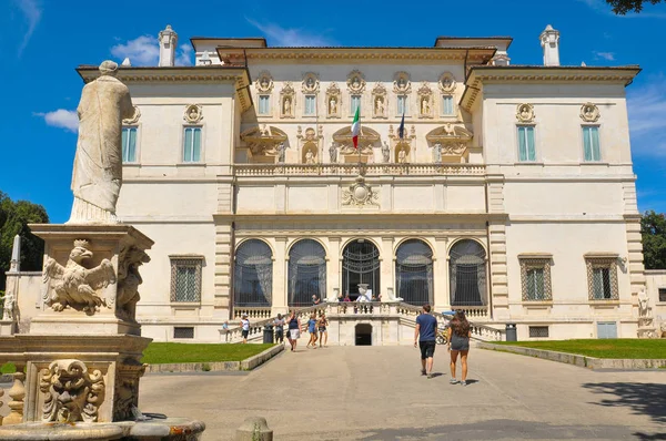 Villa Borghese İtalya, Roma — Stok fotoğraf