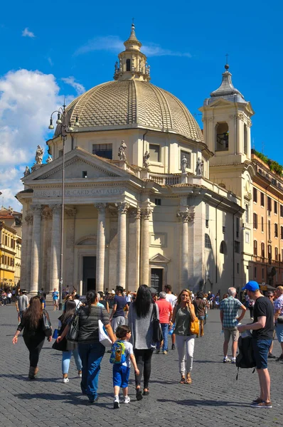 Touristes à Rome, Italie — Photo