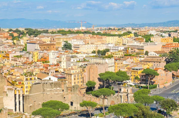 Vista aérea de roma, italia — Foto de Stock