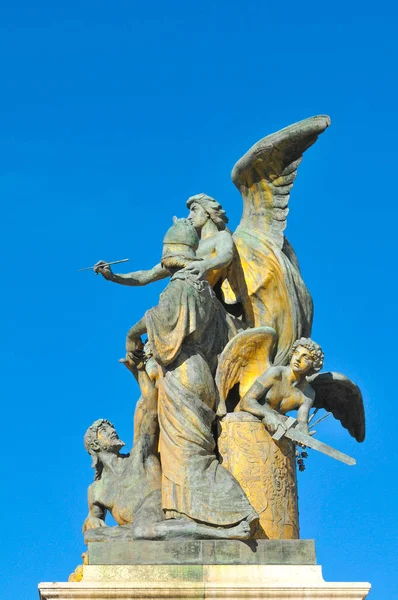 Памятник в Риме, Италия — стоковое фото