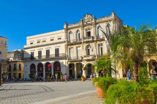 Plaza Vieja, Havana, Cuba — Fotografia de Stock