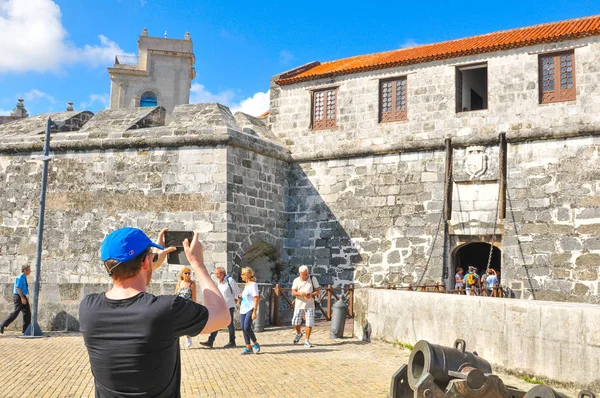 Castelo em Guantánamo, Cuba — Fotografia de Stock