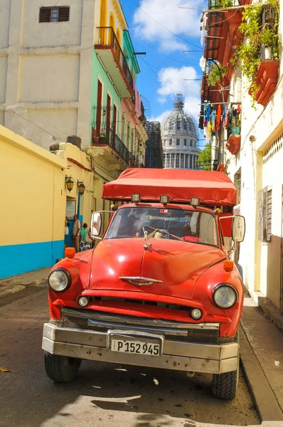 Město Havana, Kuba — Stock fotografie