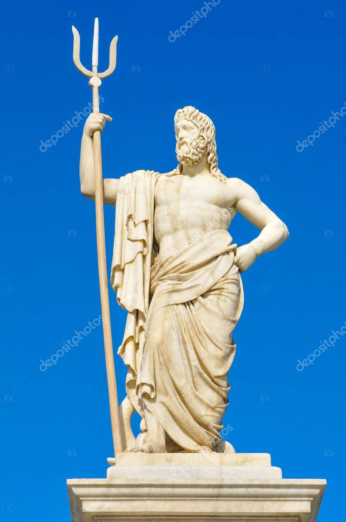 Statue of Poseidon — Stock Photo © lucianmilasan 162224636