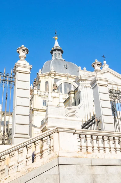 Almudena Cathedral in Madrid, Spain — Stock Photo, Image