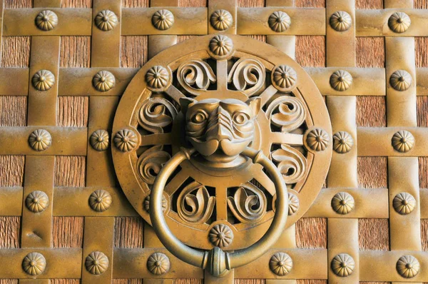 Door knob detail — Stock Photo, Image