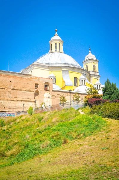 Kathedraal in madrid, Spanje — Stockfoto