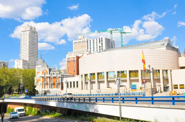 Paesaggio urbano a Madrid, Spagna — Foto Stock