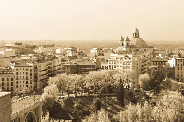 Veduta aerea di Madrid, Spagna — Foto Stock