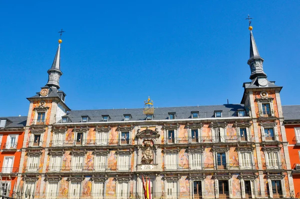 Plaza Mayor (Main Square) in Madrid, Spain — Stock Photo, Image