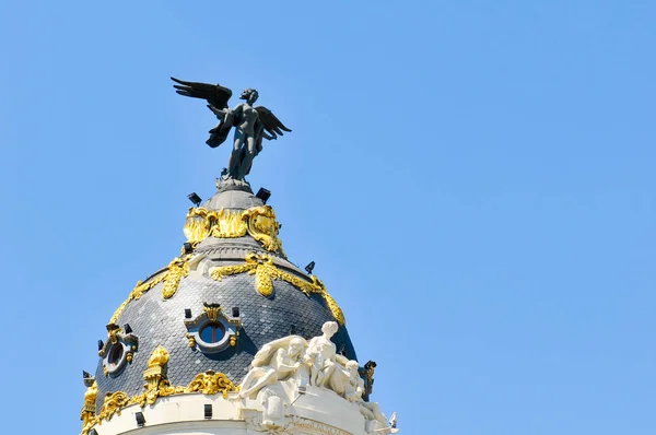 Metropolis Building, Madrid, Spagna — Foto Stock