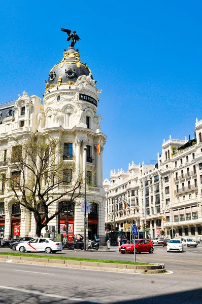 Edificio Metropolis, Madrid, España — Foto de Stock