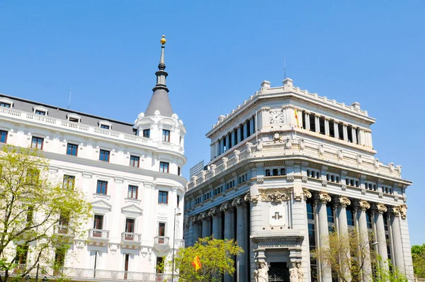 Комерційного будівництва в Мадриді, Іспанія — стокове фото