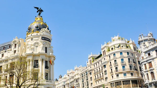 Edificio Metropolis, Madrid, España — Foto de Stock