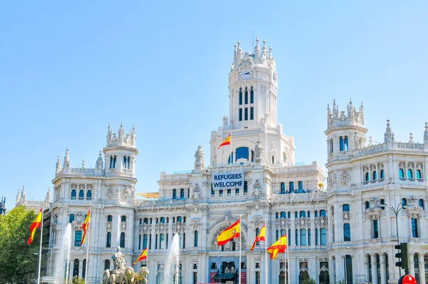 Miasta w Madrycie, Hiszpania — Zdjęcie stockowe