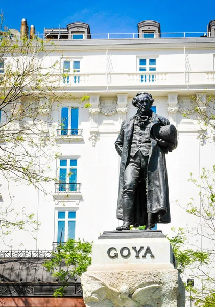 Statue of Goya — Stock Photo, Image