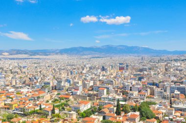Atina 'nın havadan görünüşü, Yunanistan