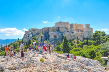 Areopagus in Athens, Greece clipart