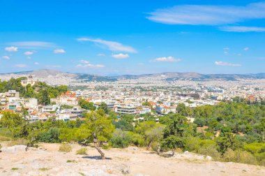 Atina 'nın havadan görünüşü, Yunanistan
