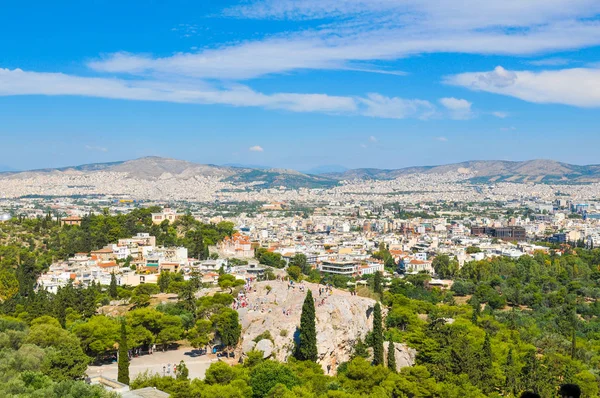 Panorama de Atenas, Grécia — Fotografia de Stock