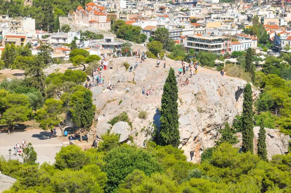 Areópago em Athens, Grecia — Fotografia de Stock