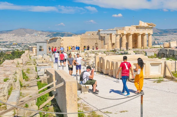 Partenón en athens, greece — Foto de Stock