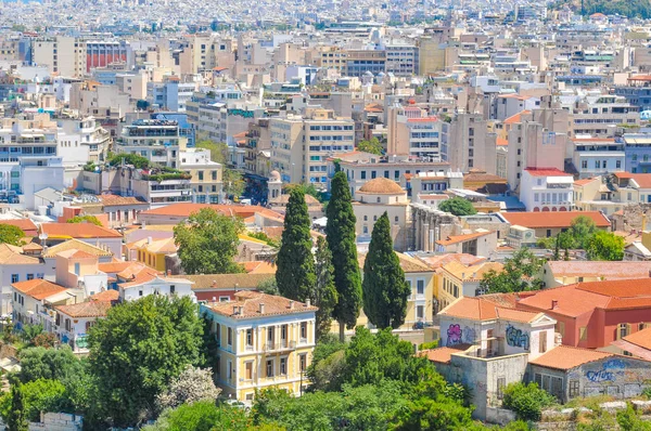 Vista aérea de athens, greece — Fotografia de Stock