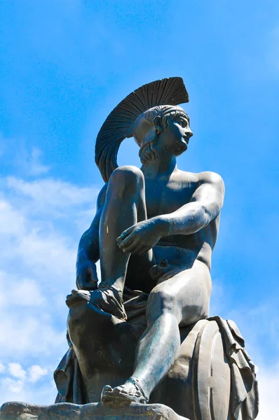 Greek statue in Athens, Greece — Stock Photo, Image