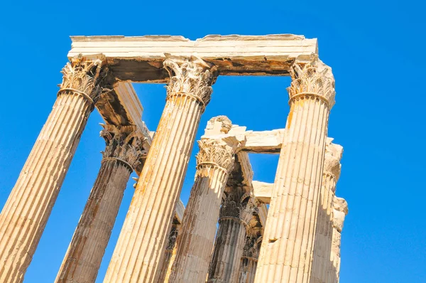 Храм Зевса Олимпийского в Афинах, Греция — стоковое фото