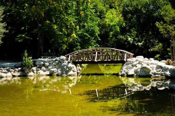 アテネ、ギリシャの国立庭園 — ストック写真