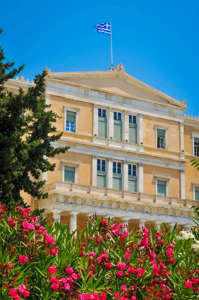 Atina, Yunanistan'ın bina Parlamento — Stok fotoğraf