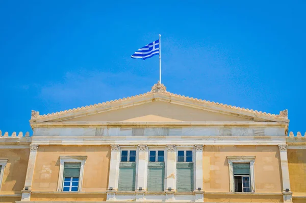 Edificio del Parlamento en Atenas, Grecia — Foto de Stock