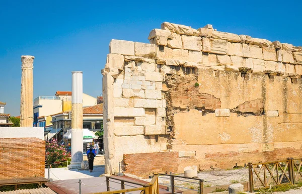 Hadrianus könyvtár-Athén, Görögország — Stock Fotó
