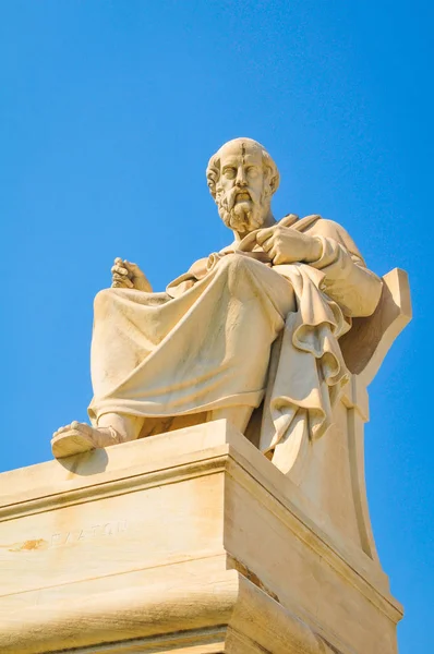 Statua di socrate — Foto Stock