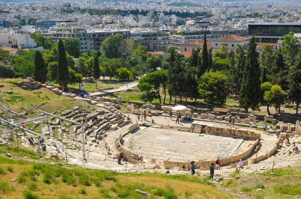 Acrópolis en Grecia, Atenas — Foto de Stock