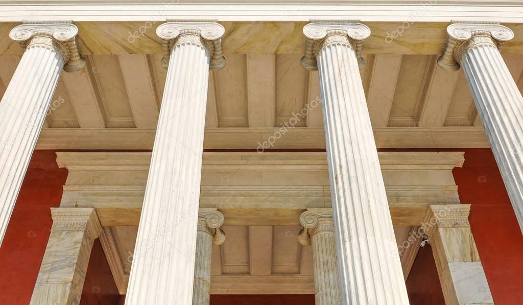 Columns in Athens, Greece