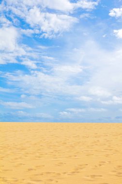 Cape Verde, Afrika çöl manzarası