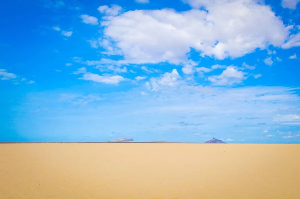 Desert landscape in Cape Verde, Africa — Stock Photo, Image